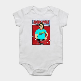 Roddy Piper Pop Art Comic Style Baby Bodysuit